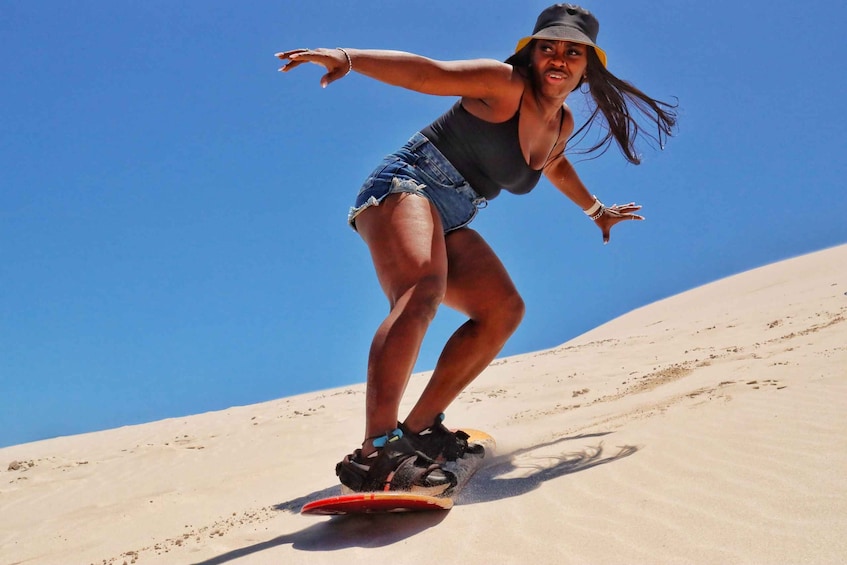 Cape Town: Guided Sand Boarding Experience at Atlantis Dunes 1