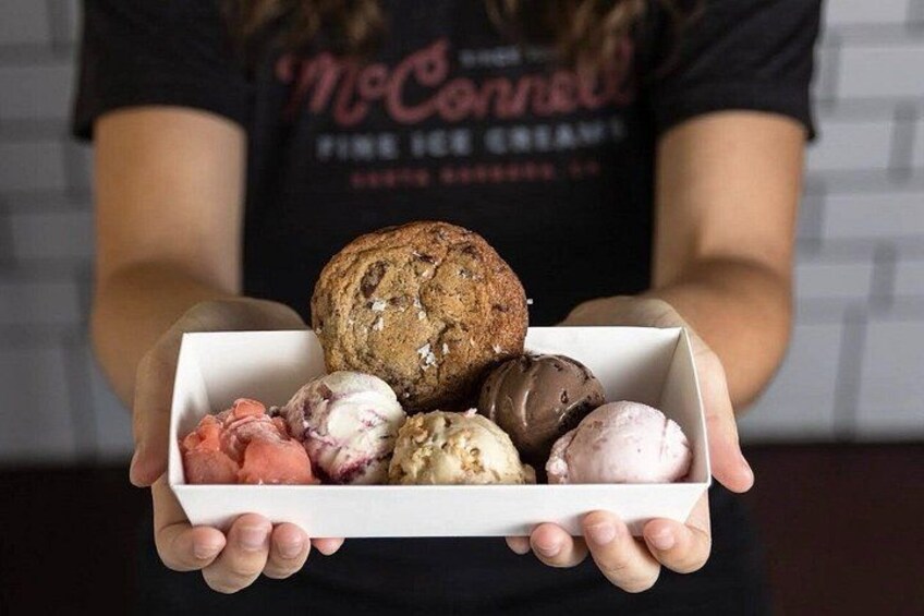 Santa Monica Ice Cream Tour 4 Stops Samples and Full Scoops 1