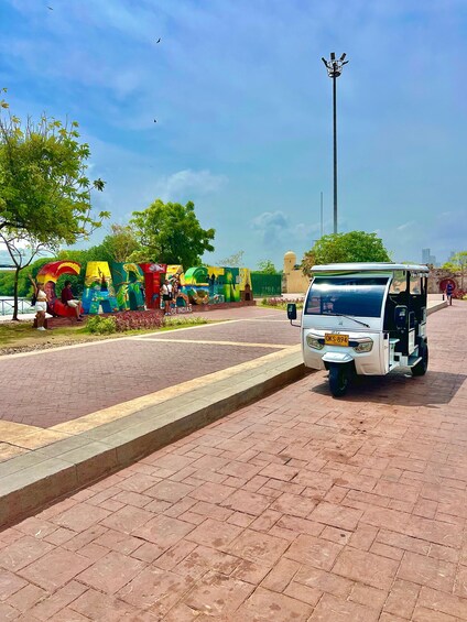 Picture 1 for Activity Cartagena: Private Guided City Sightseeing Tour by Tuk-Tuk 5