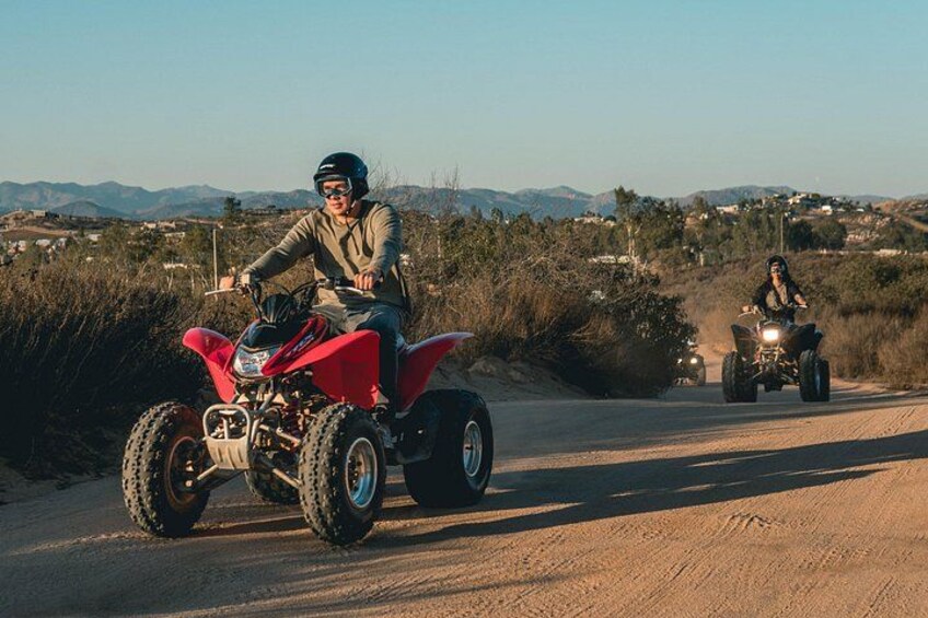 Visit nature spots where you can only get there on an atv! 2