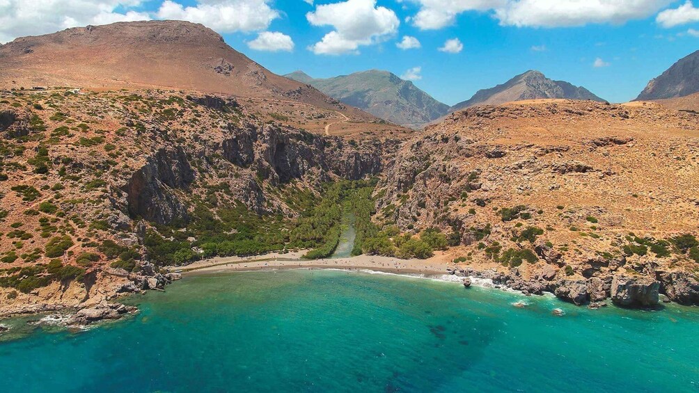 Rethymno:Preveli Palm Beach, Monastery & Kourtaliotiko Gorge 1