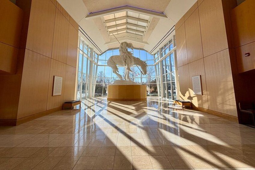 Trail of Tears sculpture 2