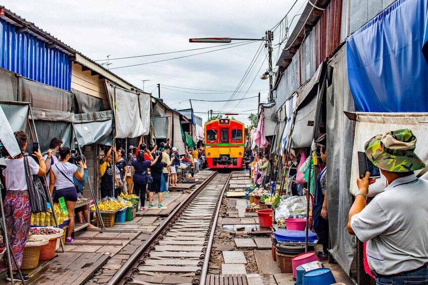 Picture 14 for Activity Private Tour Maeklong Railway,Floating Market, Wat Bangkung 2