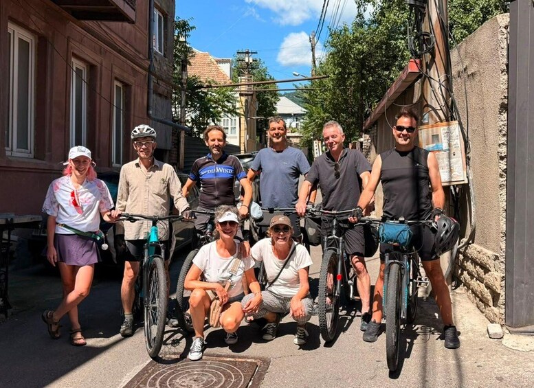 Picture 5 for Activity Tbilisi Private Bike Tour: Peace Bridge, Old Town & Sameba 2