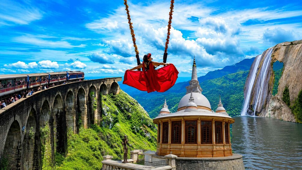 Ella: NineArches Bridge,Mini adam's peak and Waterfalls Tour 1