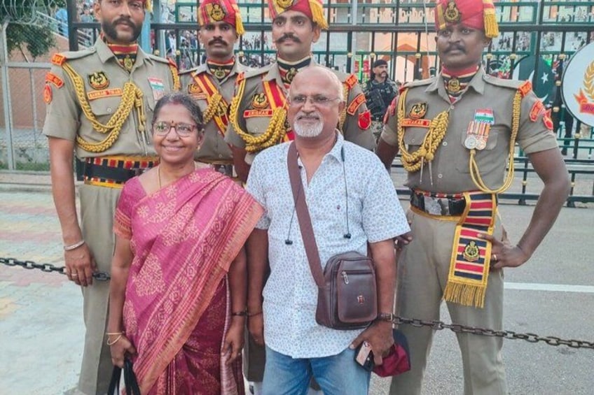 Wagah border arrangement 4