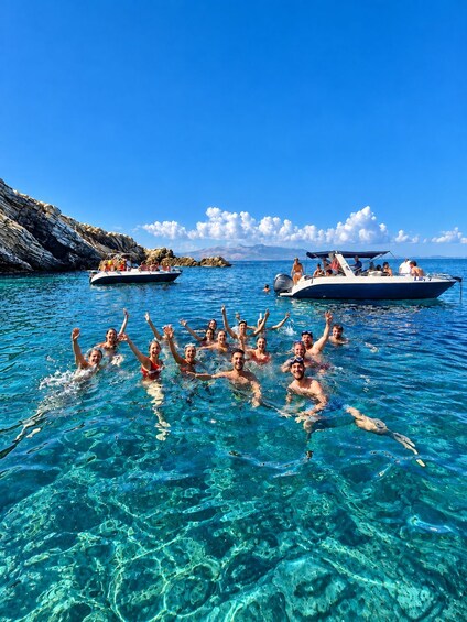Sarande: Krorez Beach ,Hidden Cave &Small -Group Boat Tour 1
