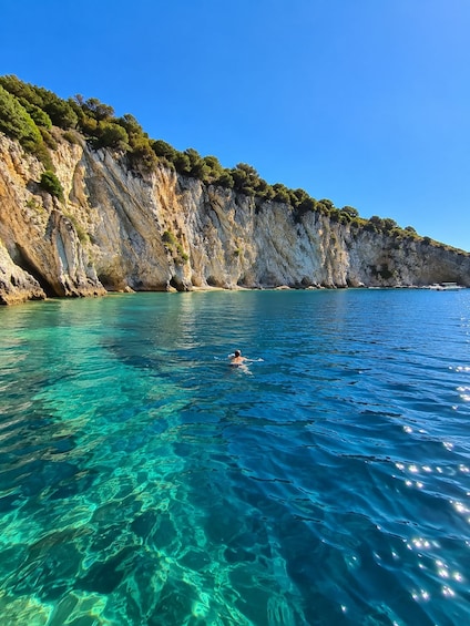 Picture 1 for Activity Sarande: Krorez Beach ,Hidden Cave &Small -Group Boat Tour 3