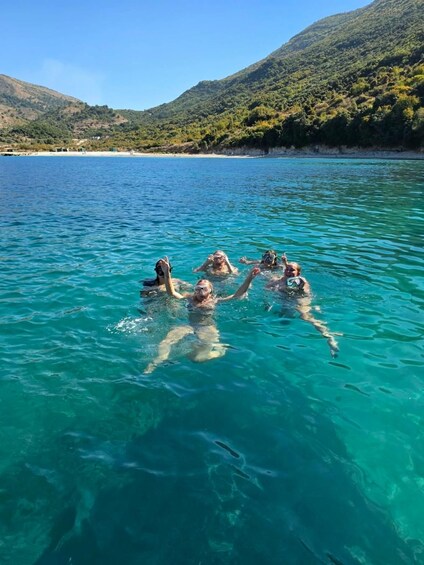 Picture 20 for Activity Sarande: Krorez Beach ,Hidden Cave &Small -Group Boat Tour 2