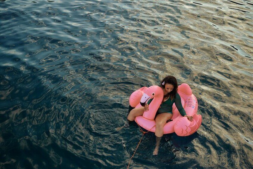 Hersonissos: Luxury Sunset Catamaran Cruise Sushi & Open Bar 3