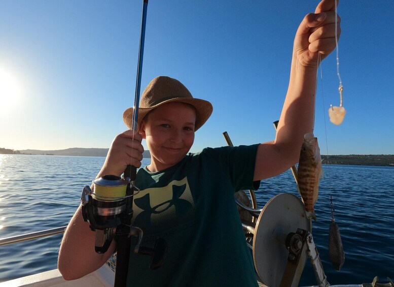 Picture 1 for Activity Chania: Sunset Fishing Trip with Local Captain 2