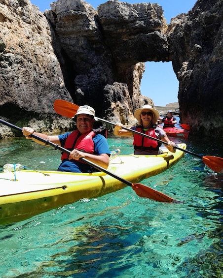 Picture 4 for Activity Gozo: Comino and Blue Lagoon Guided Kayaking Adventure 2
