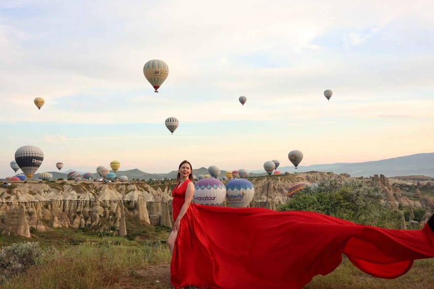 Picture 17 for Activity Cappadocia: Private Photoshoot at Sunrise Balloon w/Transfer 2