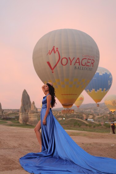 Picture 12 for Activity Cappadocia: Private Outdoor Photoshoot at Sunrise w/Transfer 1
