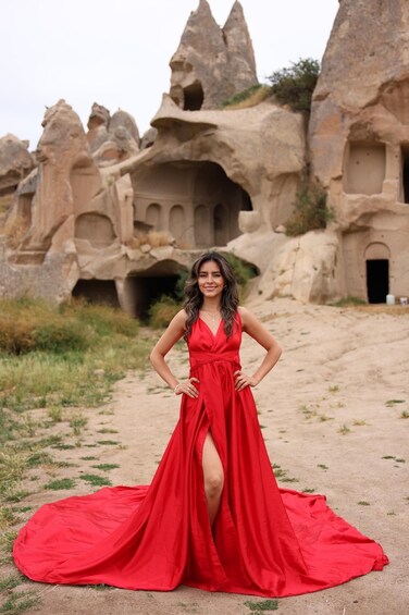 Picture 10 for Activity Cappadocia: Private Photoshoot at Sunrise Balloon w/Transfer 3