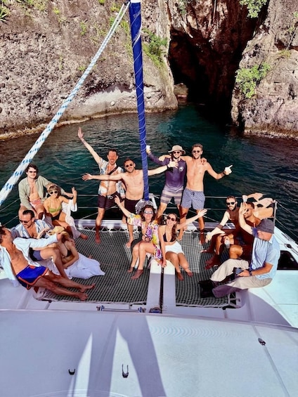 Picture 8 for Activity Martinique: Small-Group Catamaran Day Trip: Dolphins and Turtles 5