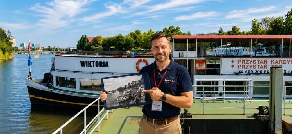 Wrocław: Boat cruise with a licensed guide (1 hour) 1