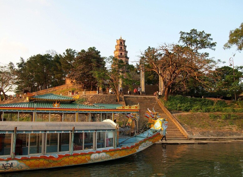 Hue: Perfume River Cruise with Thien Mu Pagoda & Tombs 1