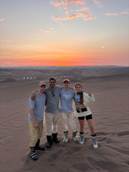 Picture 7 for Activity Huacachina: Private Skiing & Sandboarding Experience with Sunset 1