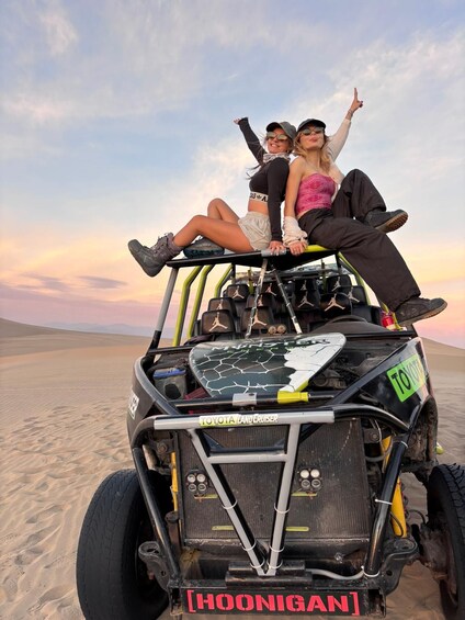 Picture 6 for Activity Huacachina: Private Skiing & Sandboarding Experience with Sunset 4