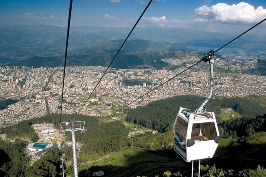 Picture 7 for Activity Quito: Middle of the World, Intiñan Museum, Cable Car, Craft Market 3