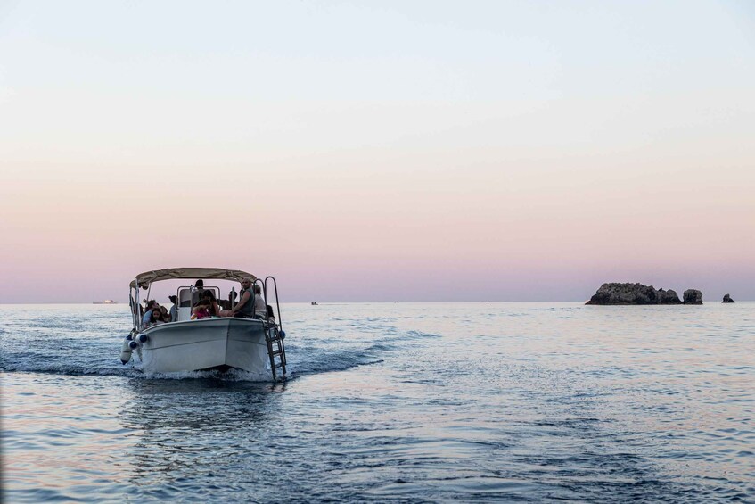 Picture 16 for Activity Taormina: Sunset Boat Tour with Aperitif 3