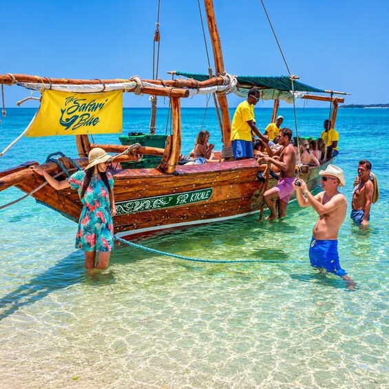 ZANZIBAR: Safari Blue Snorkeling Adventure with BBQ Full day 1