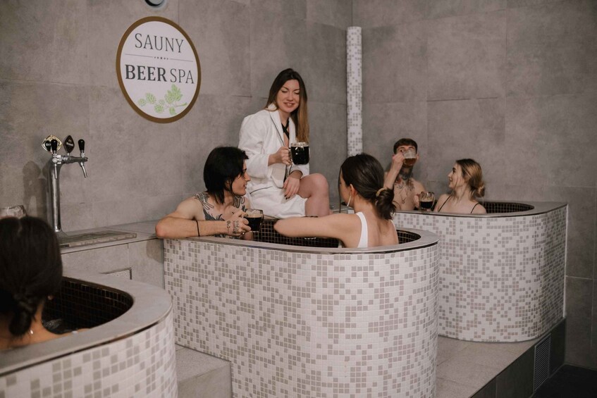 Picture 15 for Activity Prague: Beer Spa Experience with Unlimited Beer and Sauna 2