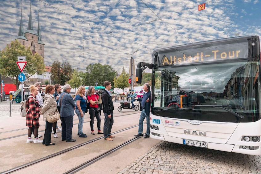 Bus tour through Erfurt's Old Town 3