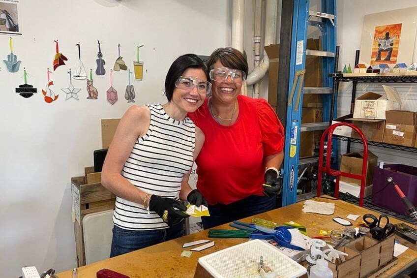 Stained Glass Succulent Workshop 2