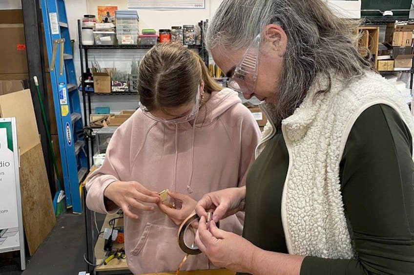 Stained Glass Succulent Workshop 3
