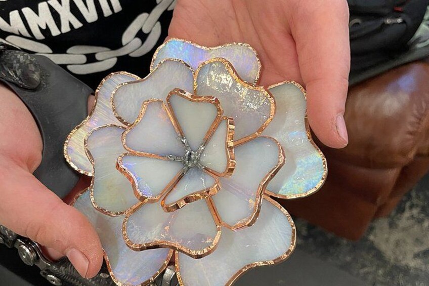 Stained Glass Succulent Workshop 4