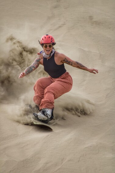 Picture 33 for Activity Huacachina: Sandboarding|Sand Skiing|Sunset Videos with Drone and 4WD Dune Buggy 3
