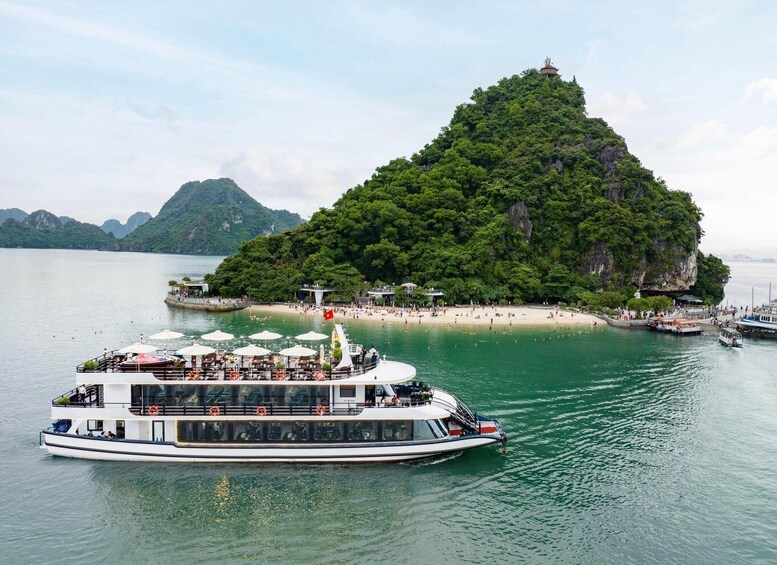 Ha Long Bay: Full-Day Cruise - Buffet, Kayak & Sung Sot Cave 1