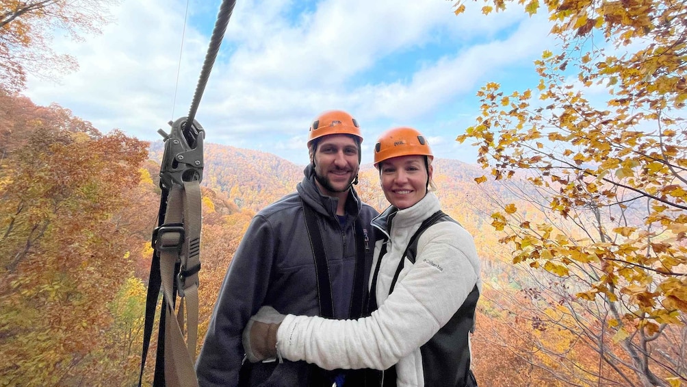 Picture 7 for Activity Saluda: Zipline Canopy Tour with Rappels and Skybridge 2