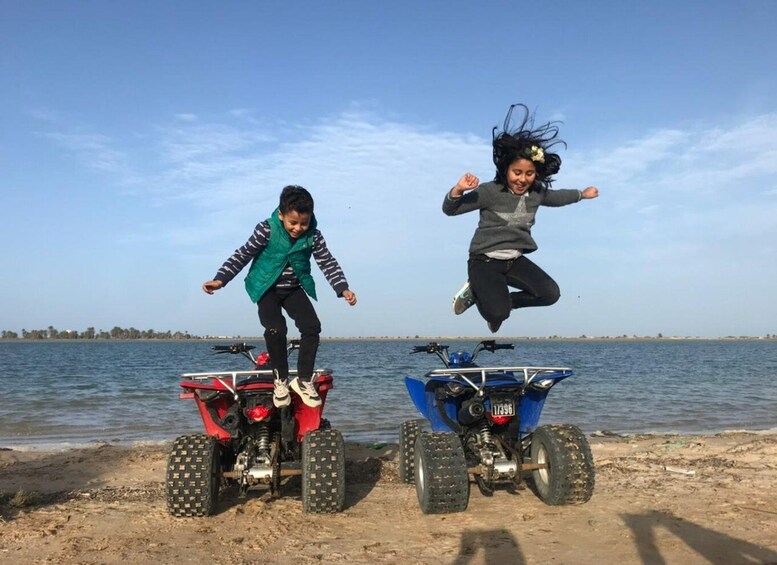 Djerba:Quad Bike Ride to the Blue Lagoon 1h30 1