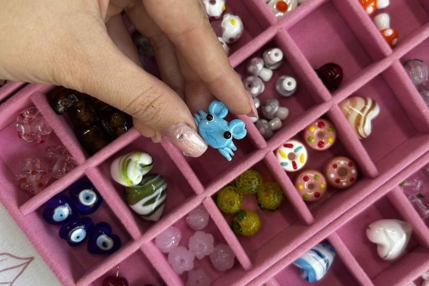 Picture 11 for Activity Varna: Jewellery-Making Workshop with handmade glass charms 2
