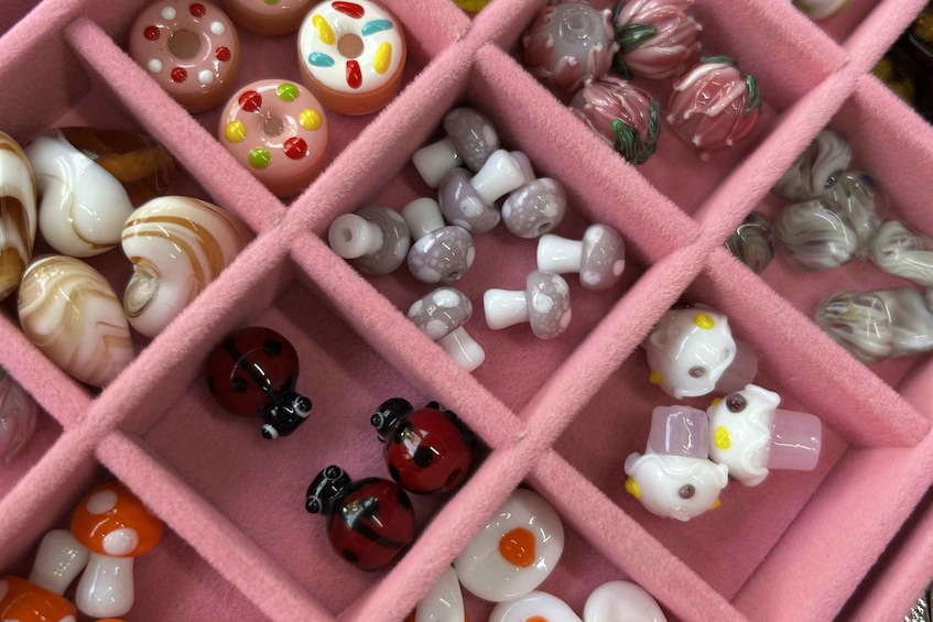 Picture 9 for Activity Varna: Jewellery-Making Workshop with handmade glass charms 4