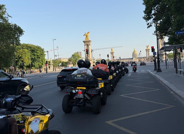 Picture 6 for Activity ATV tour to discover the monuments of Paris 2