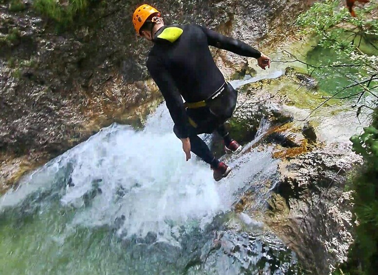 Picture 5 for Activity Bad Goisern: Canyoning tour for beginners and advanced participants in the Salzkammergut 5