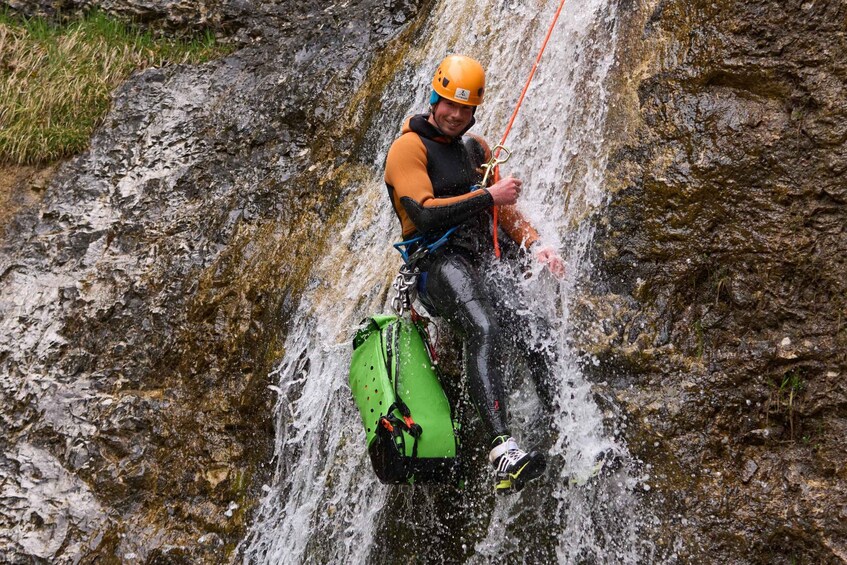 Picture 4 for Activity Bad Goisern: Canyoning tour for beginners and advanced participants in the Salzkammergut 3