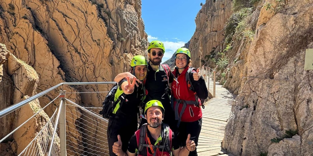 Picture 1 for Activity Caminito del Rey: Tour with Official Guide and Drink 2