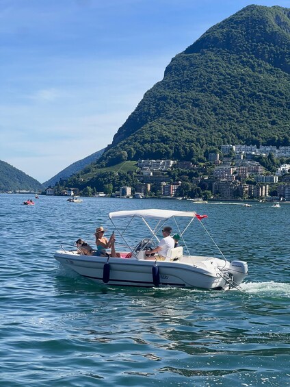 Picture 4 for Activity Lugano Lake: 1 hour Boat Rental 2