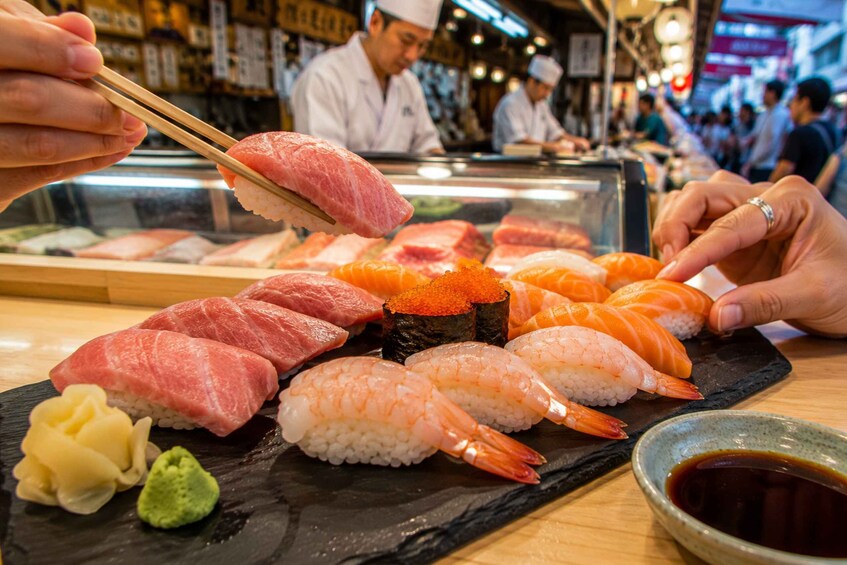 Picture 2 for Activity Tokyo: Ueno Ameyoko Street Food & Izakaya Market Tour 2