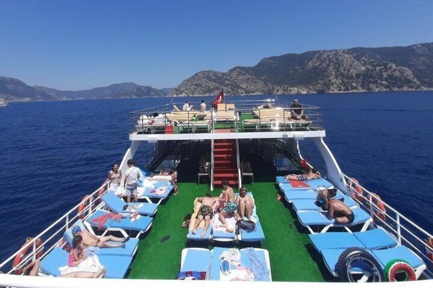Marmaris Boat Trip with Unlimited Drinks and Transfer 5