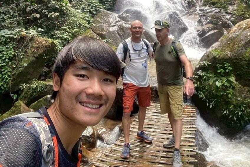 Chiang Rai Jungle Trek with Hill Tribe Waterfall Hot Spring 3