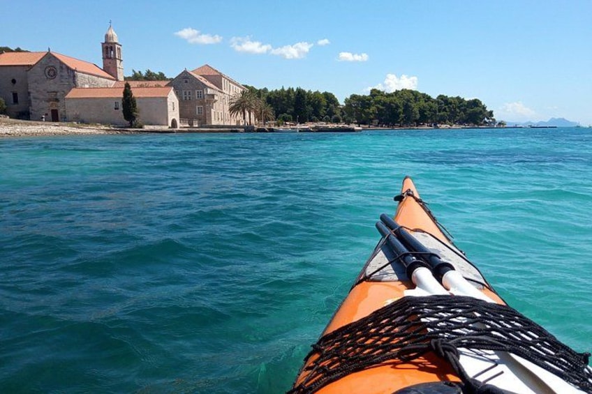 Korcula Half Day Guided Kayak Tour with Local Delicacies 2