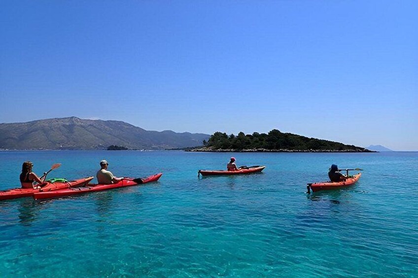 Korcula Half Day Guided Kayak Tour with Local Delicacies 4