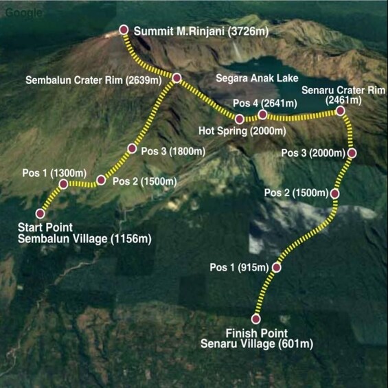 Mount Rinjani Trekking 3D/2N To Summit,Lake & Hot Spring 4