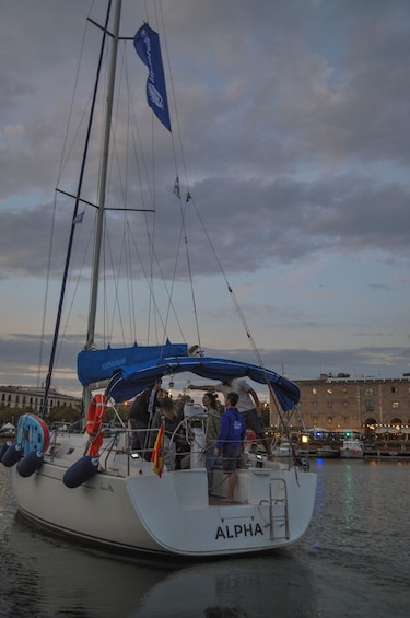Picture 7 for Activity Barcelona: Sailing with Open Bar, Catalan Snack & Swim Stop 5